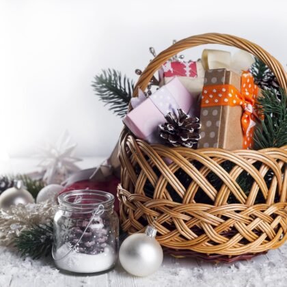 Happy New Year Gift Basket